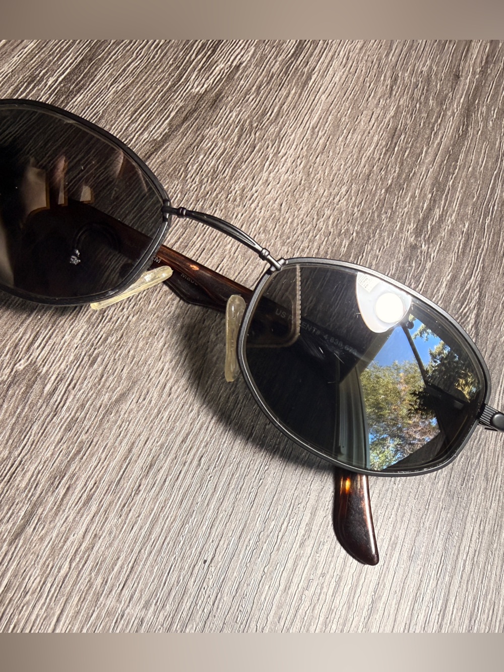 RareVintage Maui Jim Monarch MJ-156-2M-Italian Made PolarizedSunglasses-USpatent